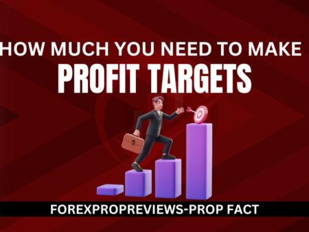 Prop firm profit targets based on funding programs